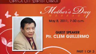 CCBC Sermon 050811 Mothers Day  part 1 of 3 [upl. by Ydnim]