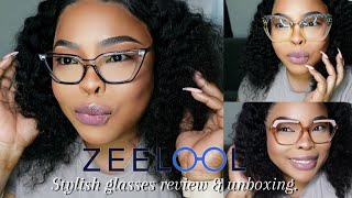 Stylish Glasses Haul Review Ft ZEELOOL OPTICAL [upl. by Eaned]