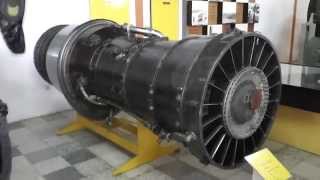 Pratt amp Whitney J57 JT3C  6125 Kp turbojet engine [upl. by Dail]