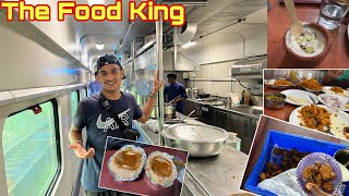 The Food King Mandovi Express Train Journey  राजधानी का खाना Fail Hai Eske Samne [upl. by Enyledam]