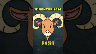 DASHI  Horoskopi ditor 17 nentor 2024 [upl. by Norbie]