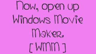 How To Get Better Fonts On Windows Movie Maker [upl. by Rinna]