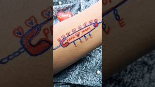 Papa Maa tattoo design❤️ trending viral ytshorts satisfying shortvideo tattoo tatooart maa [upl. by Body]