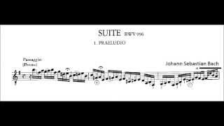 Prélude et Presto BWV 996 [upl. by Oag]