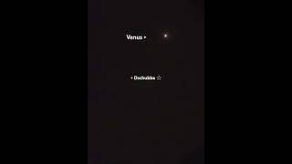 Telescope View of Venus and Bright Scorpius Star Dschubba Less than 1° Apart 101924 1944 [upl. by Aniehs33]