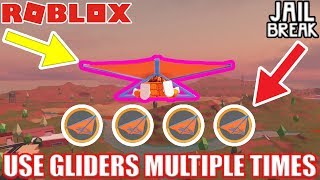 Testing out Glider Tricks  Roblox Jailbreak Myth Busters [upl. by Ruhnke810]