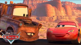 Mater amp Lightning McQueen Best Friend Moments  Pixar Cars [upl. by Neelyhtak407]