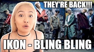 IKON BLING BLING MV REACTION [upl. by Sinegra]