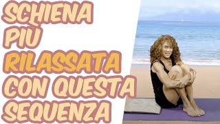 Esercizi fantastici per la schiena da terra  Silva Iotti Yoga amp Gym [upl. by Eirrem]