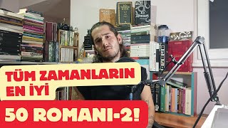 Tüm Zamanların En İyi 50 Romanı2Robinson Crusoeden Küçük İskendere [upl. by Dulce]