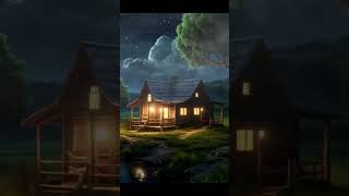 House night ambience forest deepsleep relaxing musicforsleeping meditationmusic [upl. by Kare]