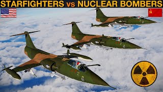 Could F104 Starfighters Defend USA From 1960s Supersonic Nuclear Bombers WarGames 136  DCS [upl. by Ahsienod]