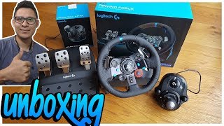 Unboxing Volante Logitech Driving Force G29 En Español [upl. by Hun]