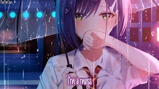 Nightcore  Im A Mess  Lyrics [upl. by Amethist]