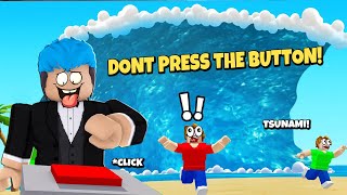 Dont Press The Button 5  ROBLOX  BUMAHA NG KATATAWANAN [upl. by Euqirat569]