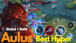 Melt build AULUS GG damage  Best Build  MOBILE LEGENDS [upl. by Alenas249]