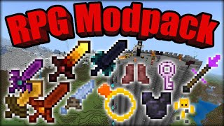 RPG Modpack Minecraft PE MCPE Bedrock Edition Mods [upl. by Thane]