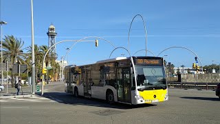 Autobuses MercedesBenz Citaro Hybrid línea 88 Monbus Barcelona Mayo 2021 [upl. by Hayott]