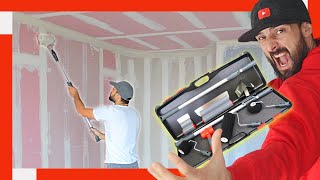 🔥 Cómo ENCINTAR PLADUR Con Herramientas de L´OUTIL PARFAIT 👉 Drywall [upl. by Hcab485]