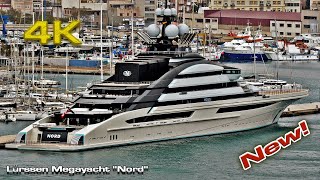 New Lürssen Megayacht quotNordquot at Cartagena 2021 [upl. by Kendall44]