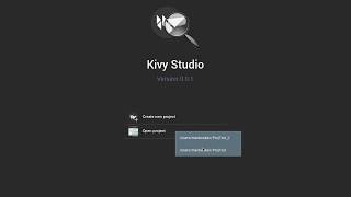 Kivy Studio UI Map tool [upl. by Noivad]