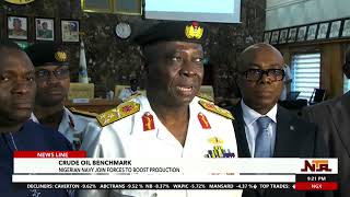 Nigerian Navy Joins Forces To Boost Production Of Oil  NTA [upl. by Kyne]