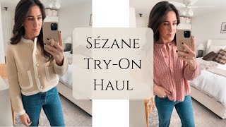 Sézane TryOn Haul [upl. by Ursulette]