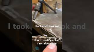 Chain mod for your chainsaws chainsaw chainsaw chain chainsaw mod [upl. by Anitap]