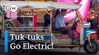 Finally Bangkoks Tuktuks Go Green – and Silent [upl. by Win]