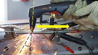 Plasma Cutting Basics How to Get Clean Straight Cuts [upl. by Suneya913]