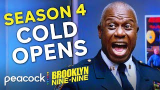 Every Cold Open From Season 4  Brooklyn NineNine [upl. by Enilorak]