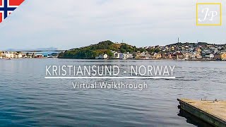 Kristiansund Norway  Virtual Walk Through A Traditional Norwegian Town [upl. by Nwahsyd]