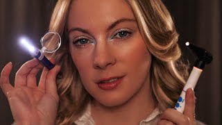 ASMR Ear Exam amp Thorough Ear Cleaning 🎧 Ear to Ear Binaural Low Light [upl. by Harrie]