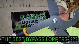 FISKARS 32INCH POWER GEAR BYPASS LOPPERS REVIEW [upl. by Soo350]