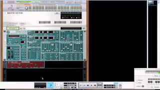 How to make a Disclosure Synth in Reason 6 Tutorial [upl. by Gardner141]