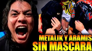 SIN MÁSCARA deja Juventud Guerrera a Metalik y Aramis [upl. by Timrek]