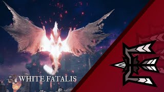 MHWI PC White Fatalis vs Bow [upl. by Una640]