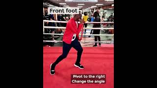 CUBAN BOXING PIVOT FRONT FOOT amp BACK FOOT [upl. by Akihc]