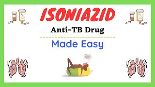 isoniazid pharmacology antitubercular drugs anti TB drugs pharmacology pharmacology made easy [upl. by Christy]