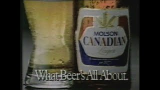 Molson Canadian 1988 Commercial [upl. by Sabian]