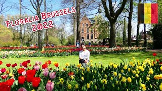 FLORALIA BRUSSELS  KASTEEL VAN GROOTBIJGAARDEN  CHâTEAU DE GRANDBIGARD  BELGIUM  ELLASLIFE [upl. by Kitrak890]