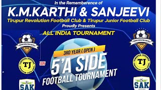 ROUND 02  Unico FC Vs Annai FC  5S Football Tournament Tiruppur 2024 [upl. by Nothsa223]