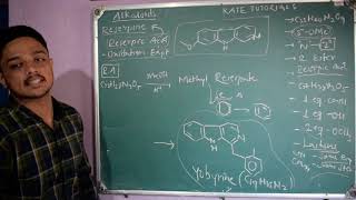 7 Structure Elucidation of Reserpine through Reserpic Acid  Part B  Chemistry of Alkaloids [upl. by Ytsirhk]