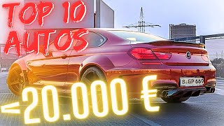 Die 10 BESTEN Autos bis 20000 € im Jahre 2024  G Performance [upl. by Nosnek706]