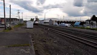 Amtrak Cascades Talgo trains Chehalis Wa going fast [upl. by Erle]