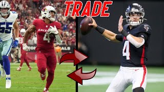 Desmond Ridder Traded To The Arizona Cardinals For Rondale Moore [upl. by Habas129]