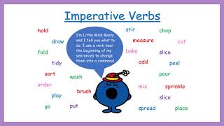 Imperative Verbs Year 3 [upl. by Anar]