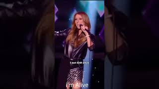 Im Alive  Celine Dion celinedion [upl. by Norty]