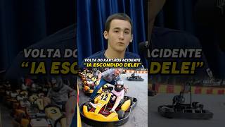 Volta do Pietro Mesquita para o kart após seu acidente [upl. by Laen962]