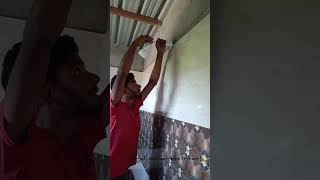 Bathroom shawer fitting waterdamage watertec tap ungal home [upl. by Wulf]